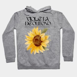 violeta de outono Hoodie